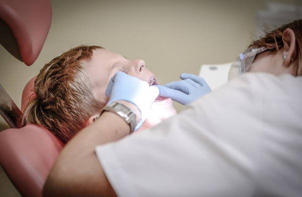 dental work on patient